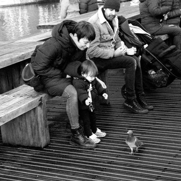 Manchester street photograph 2 shot on Ilford HP5+ with a Zorki 4K