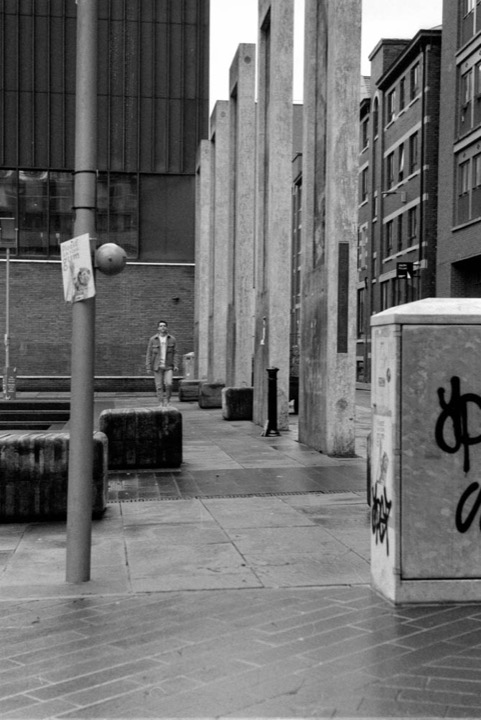 Manchester street photograph 6 shot on Ilford HP5+ with a Zorki 4K